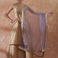 InWeave Women's Light Grey Jacquard Halter Kurta Set W Grey Or Dupatta - Swadesiicart