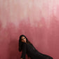 trueBrowns Black V Neck Kurta Co-ord Set - Swadesiicart
