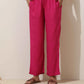 trueBrowns Pink Viscose Co-ord Set - Swadesiicart