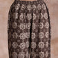 trueBrowns Clay Dabu Buta Print Cotton Sleeveless Flared Kurta Pant Set | Swadesiicart