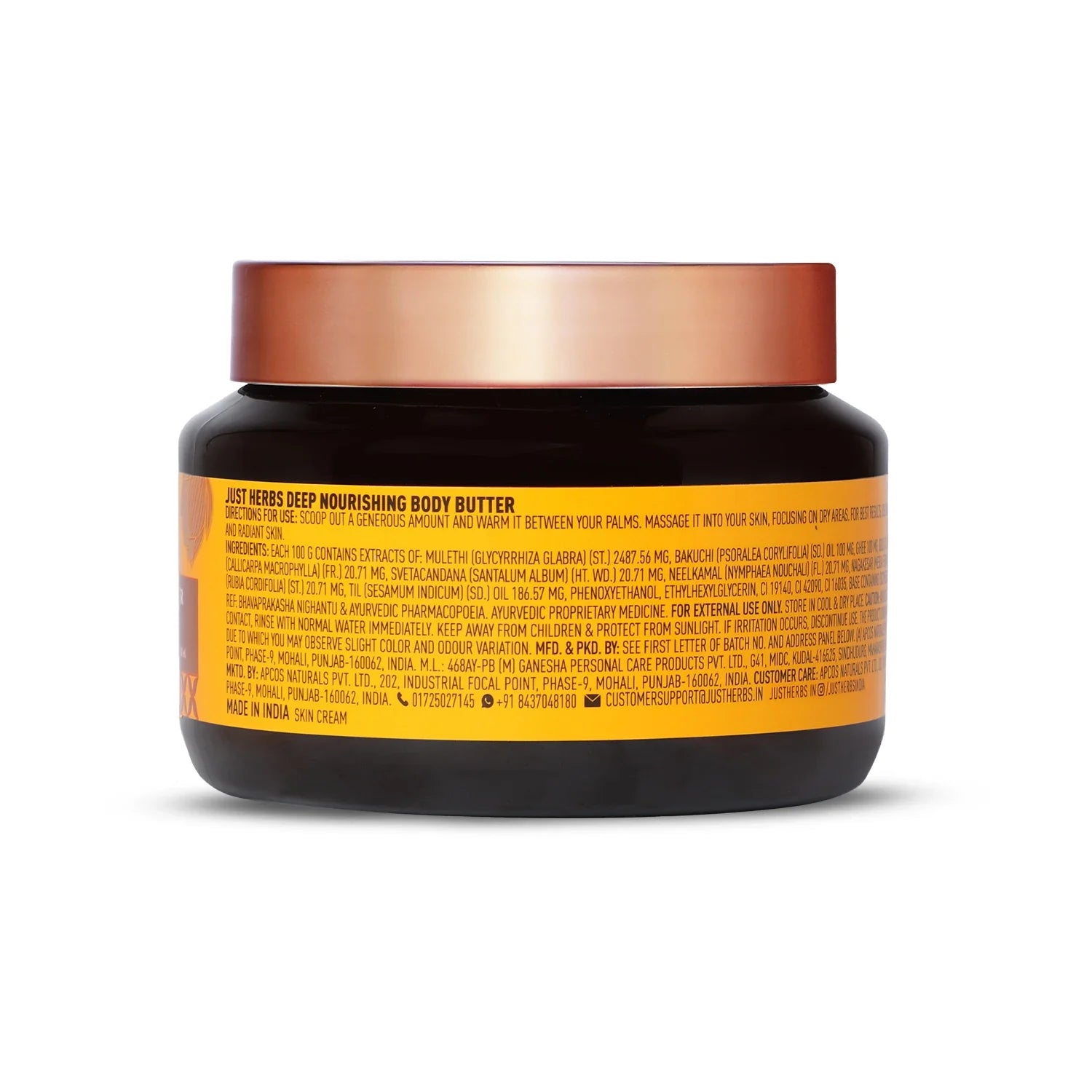 Pure Ghee & 24K Gold Deep Nourishing Body Butter