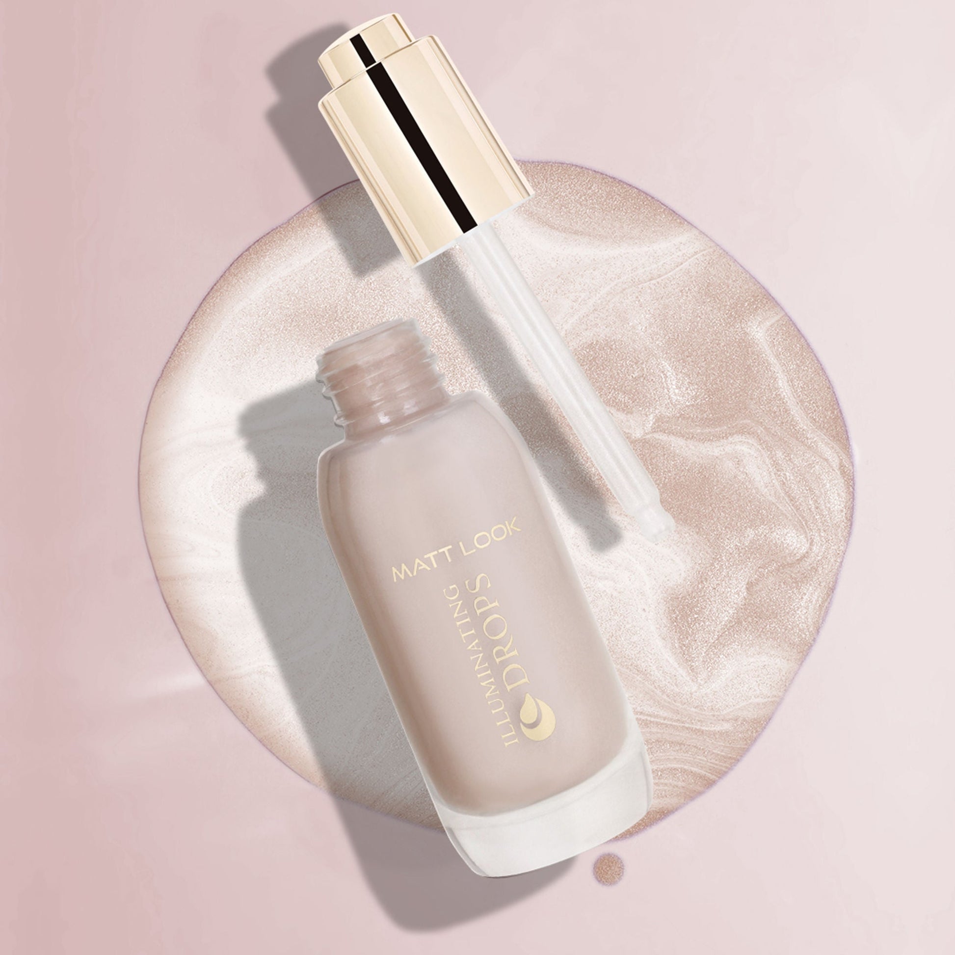 Matt Look Illuminating Drops Liquid Highlighter - 004 Roseate Sheen - Swadesiicart