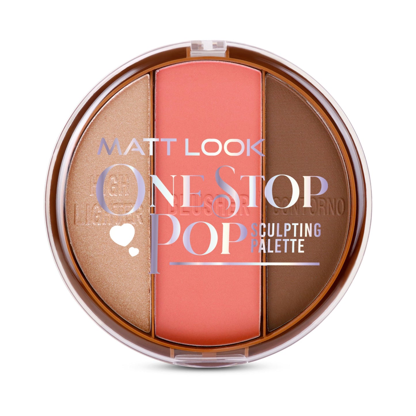 Matt Look One Stop Pop Sculpting Palette - Swadesiicart
