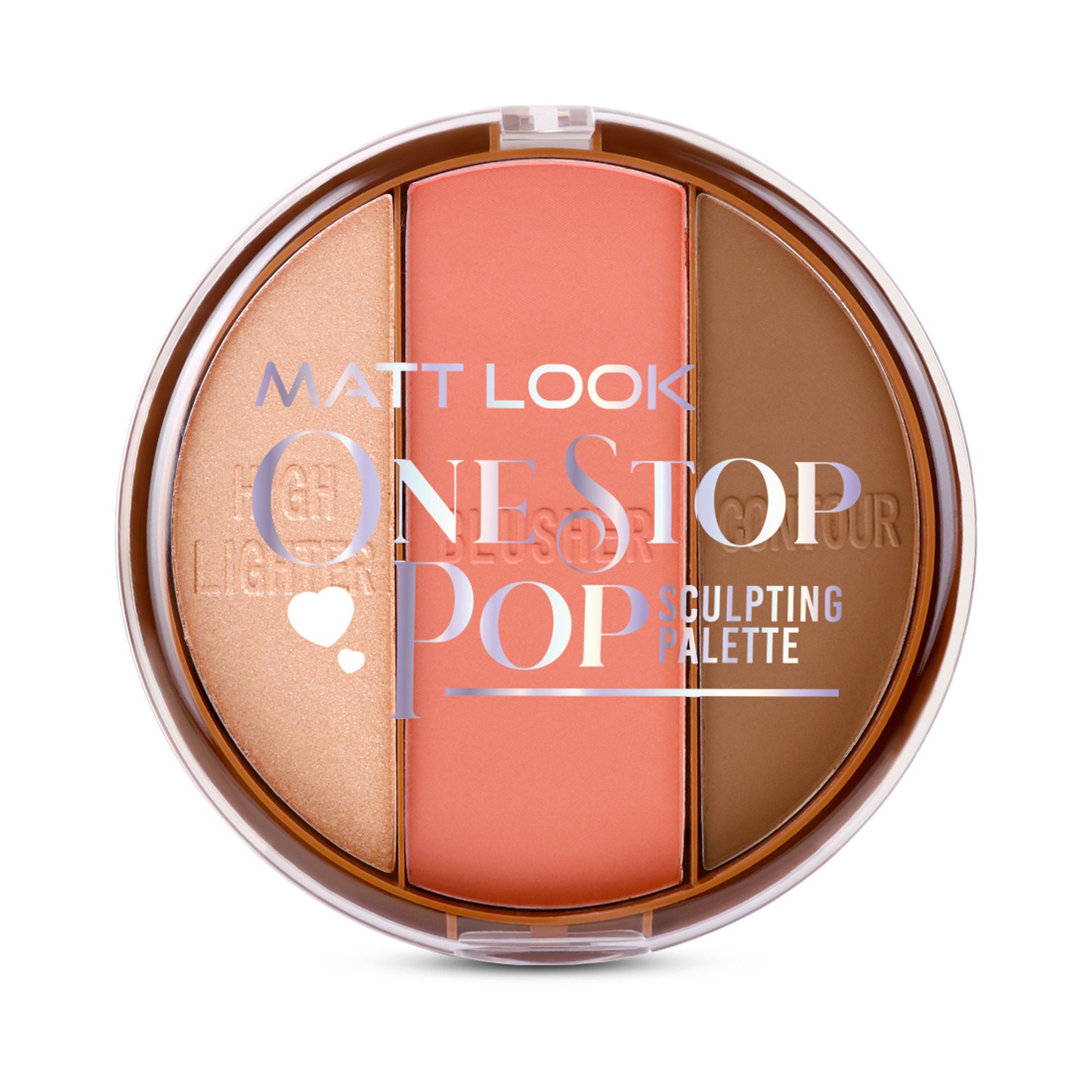 Matt Look One Stop Pop Sculpting Palette - Swadesiicart