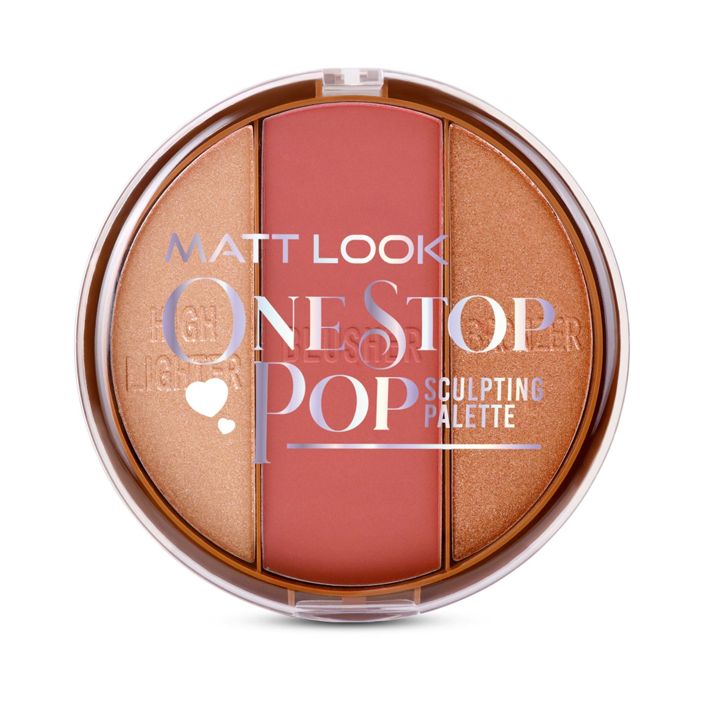 Matt Look One Stop Pop Sculpting Palette - Swadesiicart