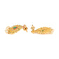 Saraf RS Jewellery Women Gold-Toned & Multi-Coloured CZ-Studded Handcrafted Jewellery Set - Swadesiicart
