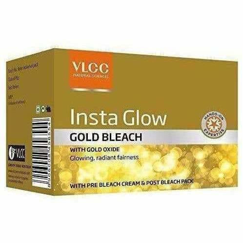 VLCC Insta Glow Gold Bleach - Swadesiicart
