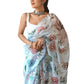 Vamsee Aarushi Mix Color Organza Saree - Swadesiicart