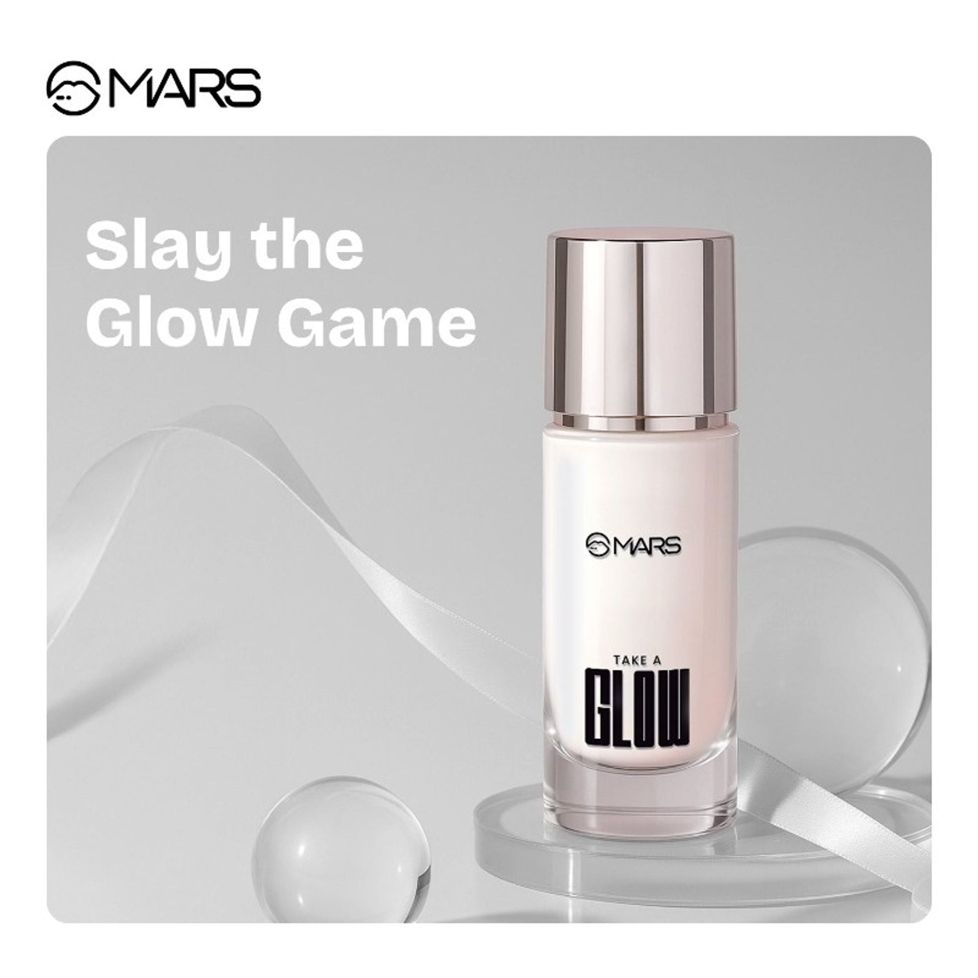 MARS Cosmetics Take A Glow Illuminating Primer - Moon Glow - Swadesiicart