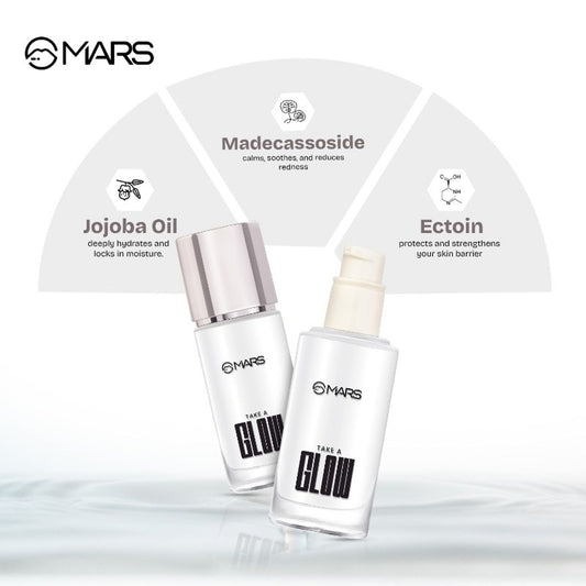 MARS Cosmetics Take A Glow Illuminating Primer - Light Beam - Swadesiicart