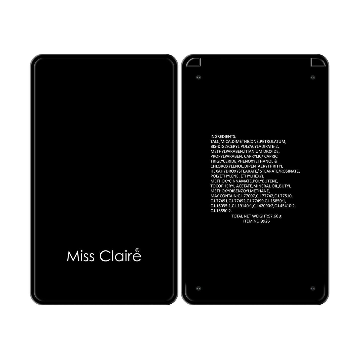 Miss Claire Makeup Palette 9926 - Swadesiicart