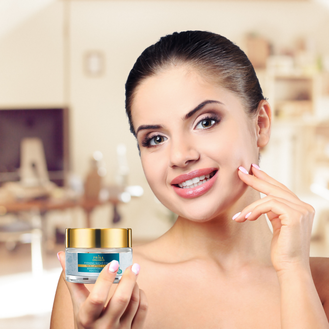 Prisa Organics Firming Night Cream - Swadesiicart