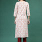 Sangria Printed Straight Kurtas - Swadesiicart