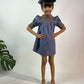 ArthLife Indigo Smocked Dress