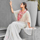 Tikhi Imli Embroidered Kaftan Saree With Belt | Swadesiicart