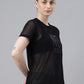 MKH Typography Printed Drop-Shoulder Sleeves Dri-FIT T-shirt - Swadesiicart