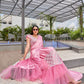Tikhi Imli Sequinned Satin Ready to Wear Saree | Swadesiicart