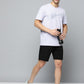 Alcis Men Typography Printed Anti Static Sports T-shirt | Swadesiicart