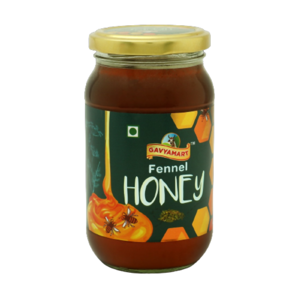 Gavyamart Fennel Honey Raw and Unprocessed - GAVYAMART PANCHGVYA UTPAD PRIVATE LIMITED