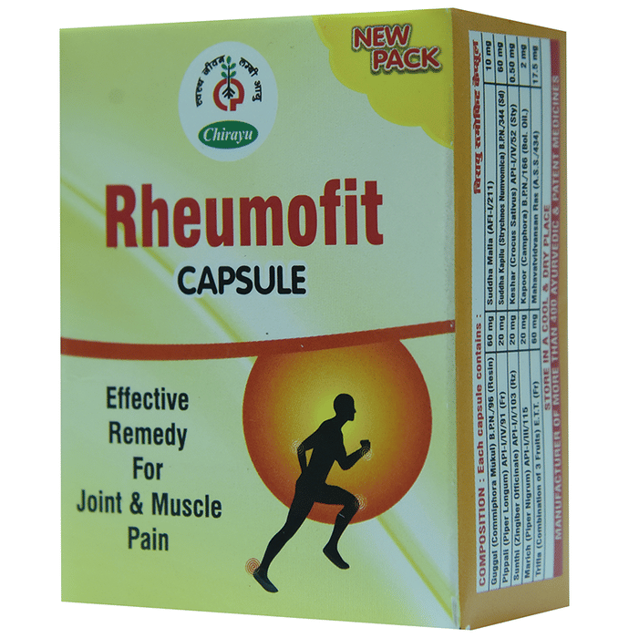 Chirayu Rheumofit Capsules | Swadesiicart