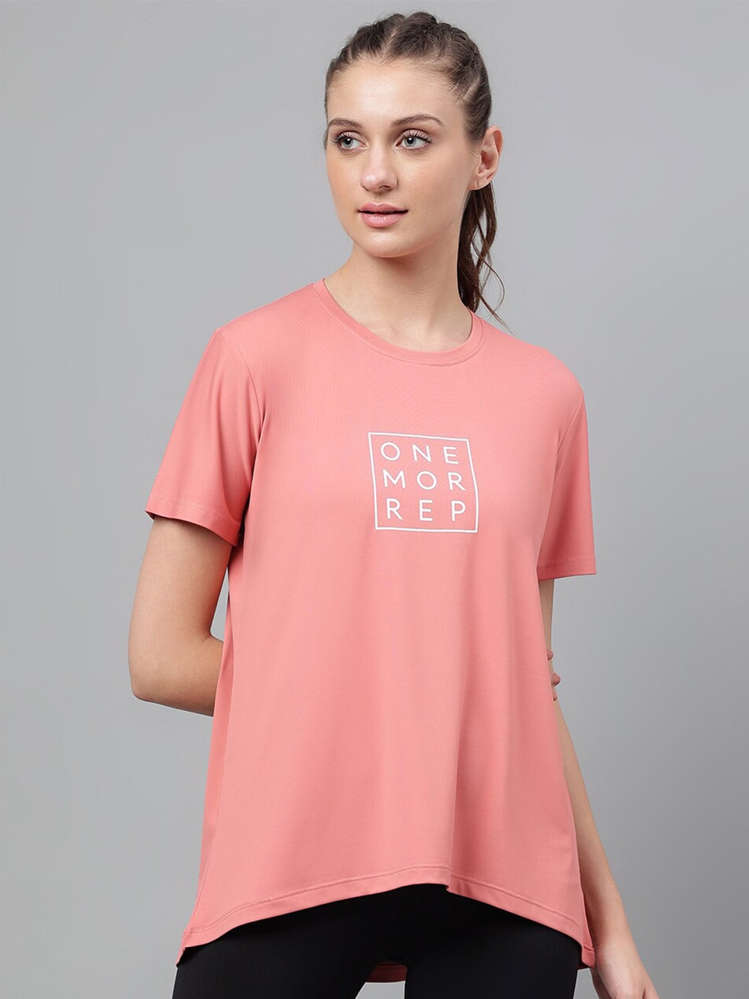 MKH Typography Printed Dri-FIT Relaxed Fit T-shirt - Swadesiicart