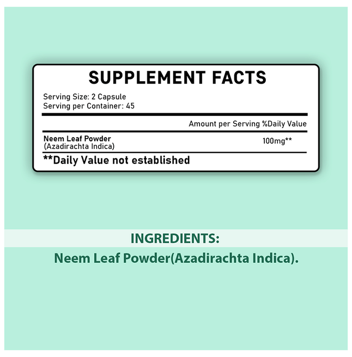 Minature Neem Tablets | Swadesiicart