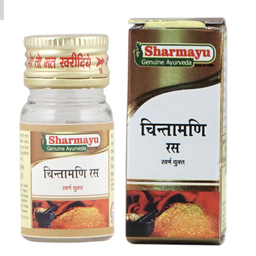 Sharmayu Ayurveda Chintamani Ras (Swarna Yukt) | Swadesiicart