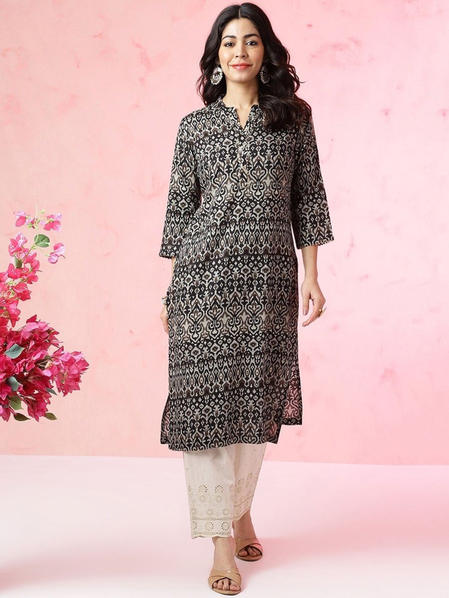 Anouk Women Ethnic Motifs Printed Kurta - Swadesiicart
