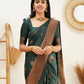 Kalini Woven Design Ethnic Motifs Zari Banarasi Saree | Swadesiicart
