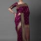 Mitera Woven Design Zari Silk Blend Banarasi Saree | Swadesiicart
