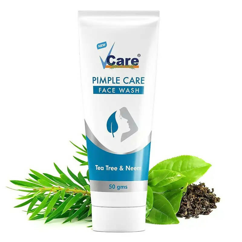 VCare Natural Pimple Care For Face Wash - Vcare