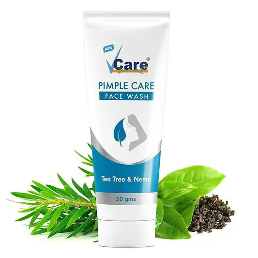 VCare Natural Pimple Care For Face Wash - Vcare