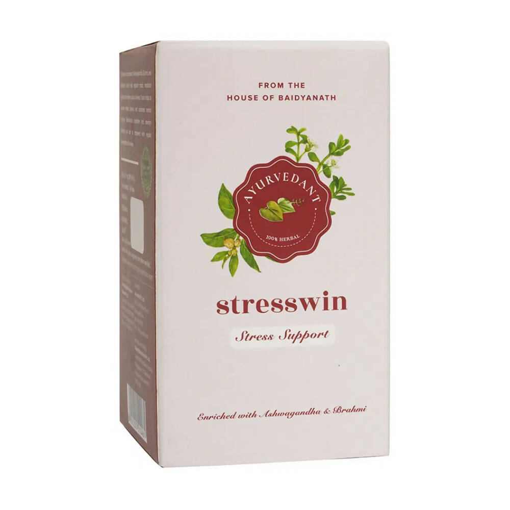 Baidyanath Jhansi Ayurvedant Stresswin Capsules | Swadesiicart