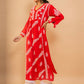 HOUSE OF KARI Cotton Floral Embroidered Chikankari Kurta | Swadesiicart