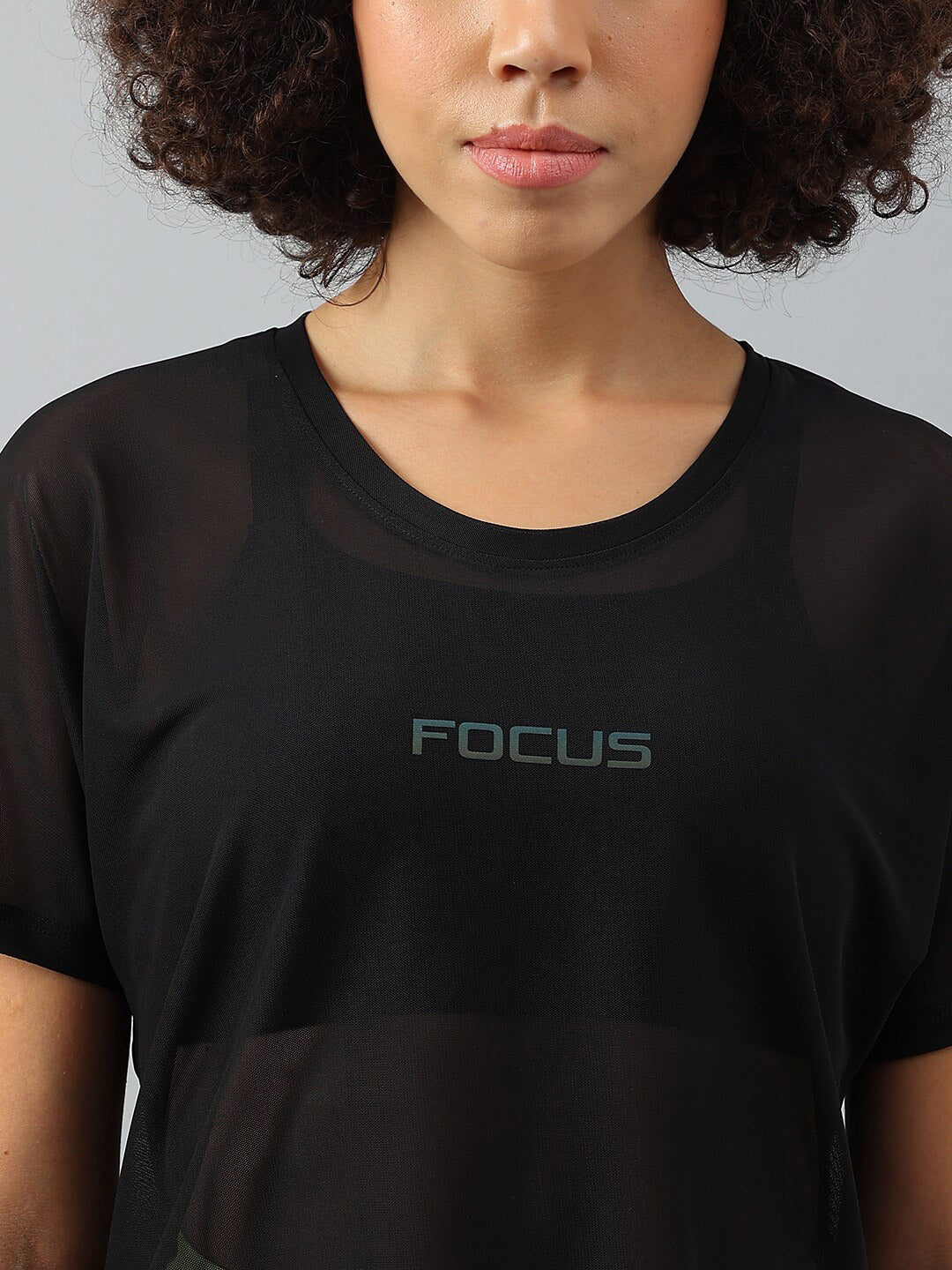 MKH Women Typography Extended Sleeves Dri-FIT Sports T-shirt - Swadesiicart