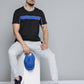 Alcis Men Black Solid Slim Fit Gym T-shirt | Swadesiicart
