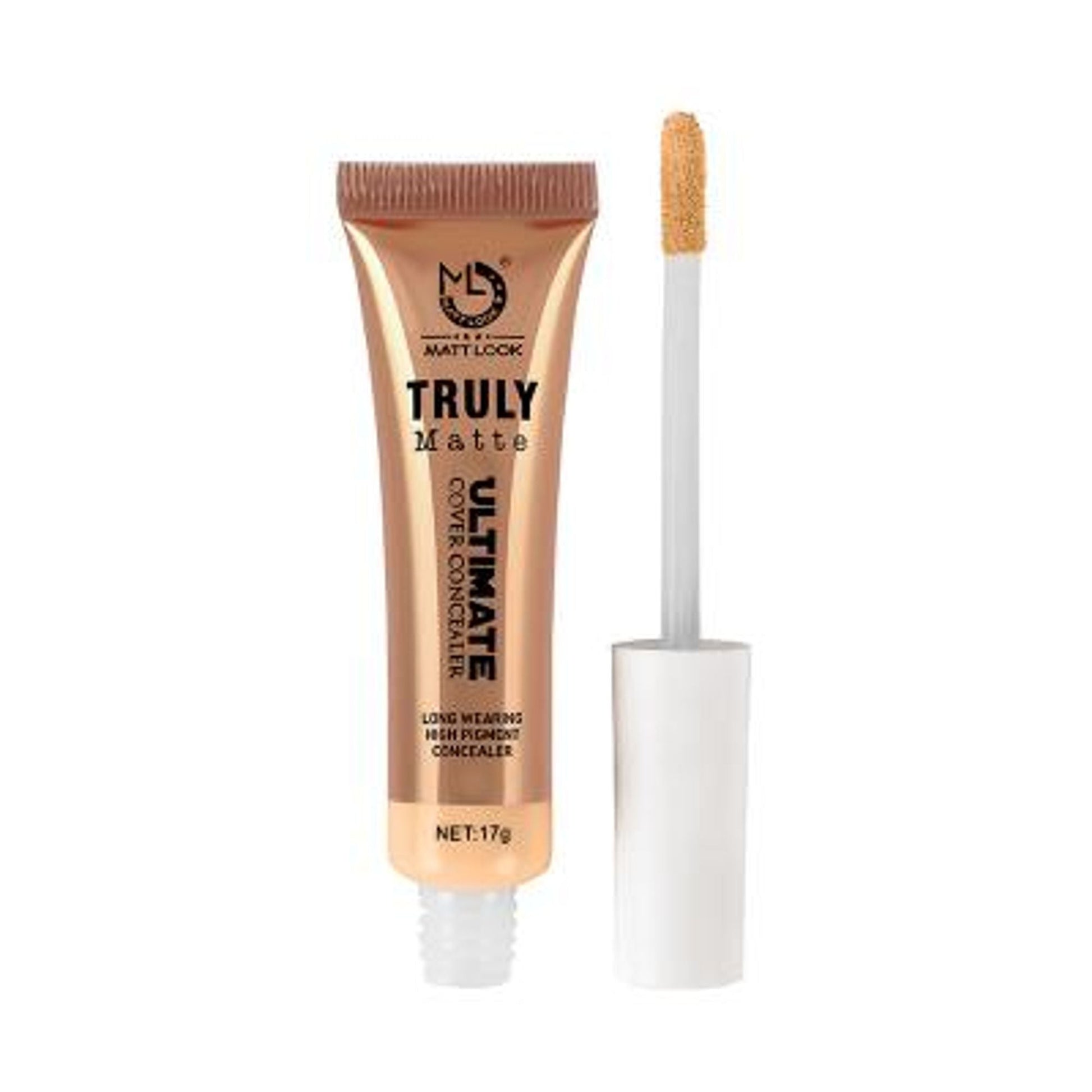 Matt Look Truly Matte Ultimate Cover Concealer - Warm-nude - Swadesiicart