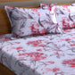 BOMBAY DYEING Floral Printed 100 TC Cotton Queen Bedsheet with 2 Pillow Covers - Swadesiicart