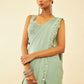 Soch Green Beads and Stones Embellished Ready to Wear Saree | Swadesiicart