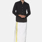 Sethukrishna Men White Solid Readymade Dhoti | Swadesiicart