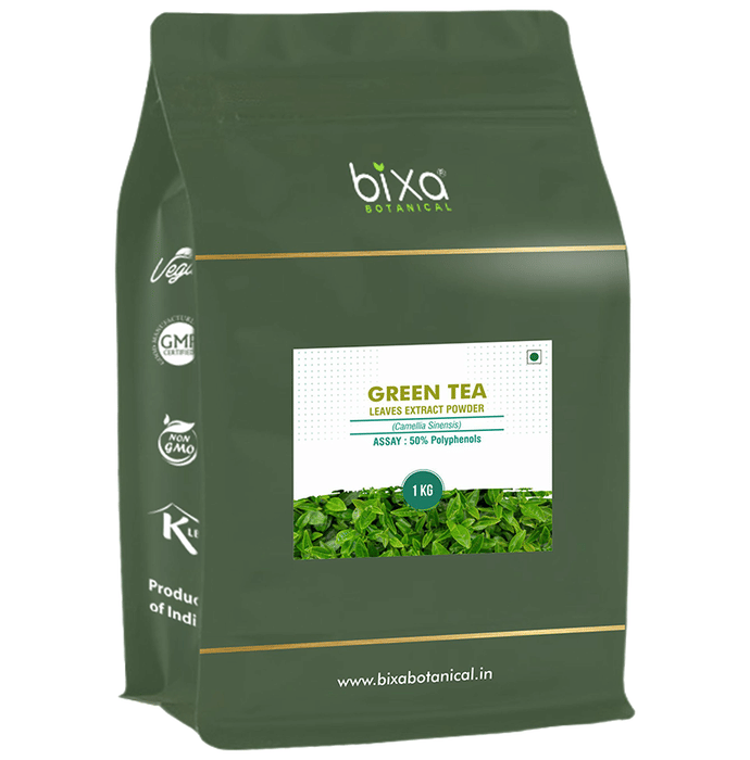 Bixa Botanical Green Tea Leaves Extract Powder | Swadesiicart