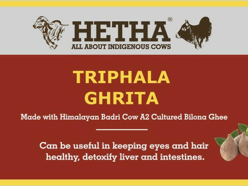 Hetha Triphala Ghrita - Hetha Organics LLP