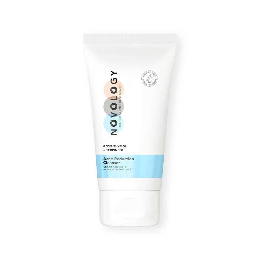 Novology Acne Reduction Cleanser With 0.35% Thymol + Terpineol - Swadesiicart