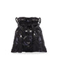 Masq Black & White Embroidered Potli Clutch