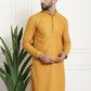Sojanya Geometric Embroidered Thread Work Pure Cotton Straight Kurta | Swadesiicart