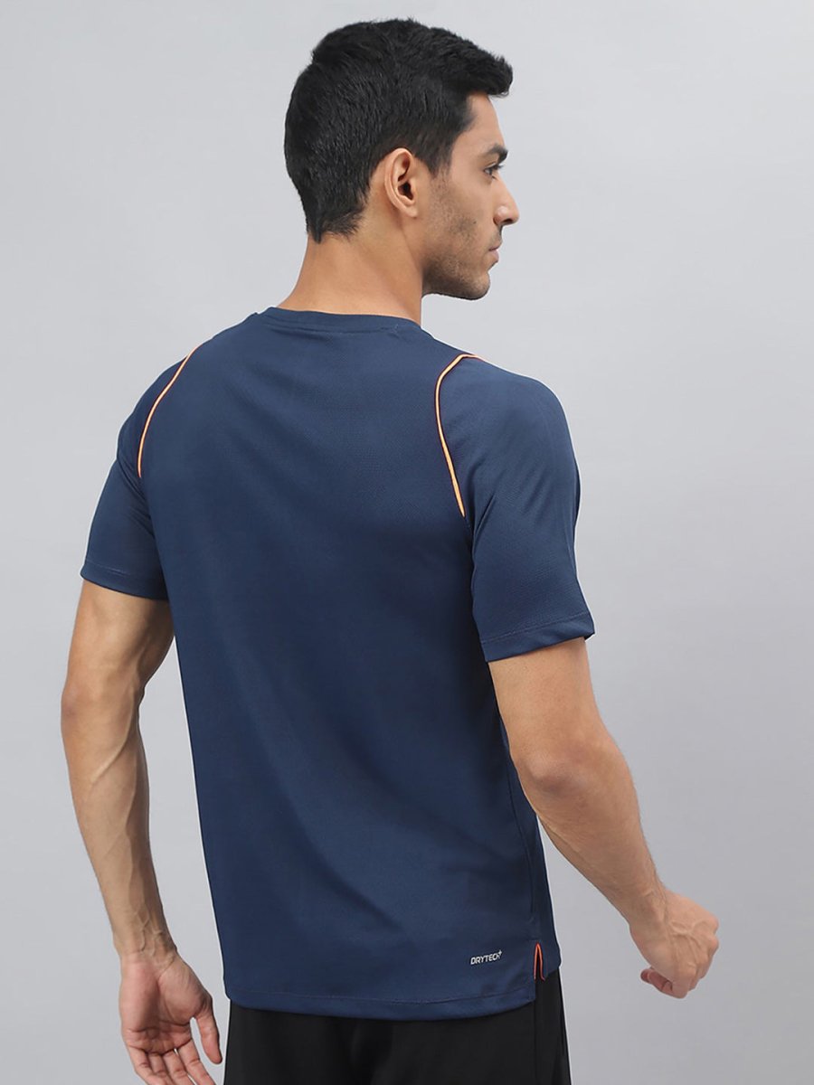 Alcis Round Neck Slim Fit Anti-Static T-Shirt | Swadesiicart
