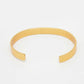 NVR Men Gold Stainless Steel Cuff Bracelet - Swadesiicart