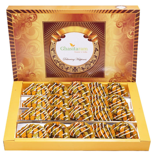 Ghasitaram Designer Gujiya | Swadesiicart
