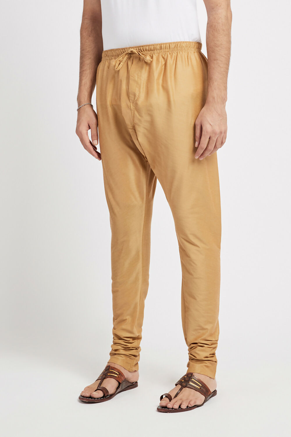 Ethnic India Beige Churidar for Men | Swadesiicart