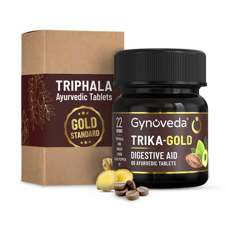 Gynoveda Trika Gold Tablets | Swadesiicart